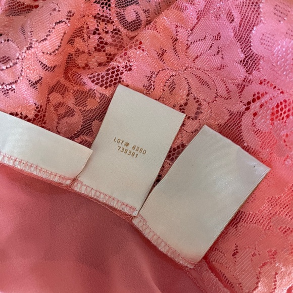 Vintage Delicates Chiffon Sheer Nightgown Negligee Gown Maxi Lace Size S… - Picture 10 of 15